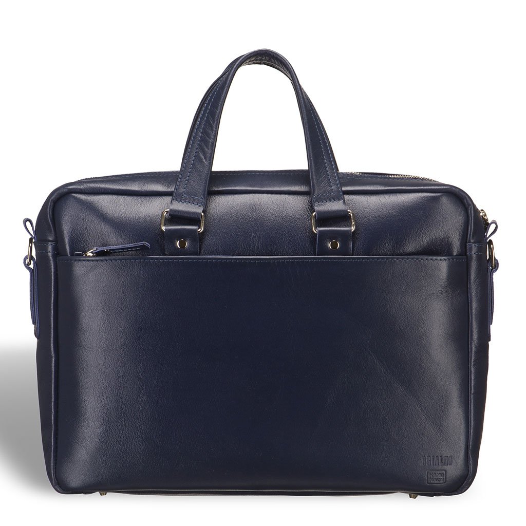 Вместительная деловая сумка BRIALDI Lakewood (Лэйквуд) navy купить