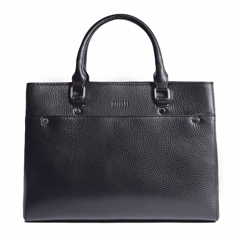 Классическая женская сумка BRIALDI Greta (Грета) relief black - вид 1