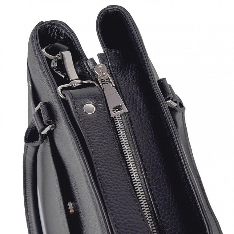 Классическая женская сумка BRIALDI Greta (Грета) relief black - вид 5