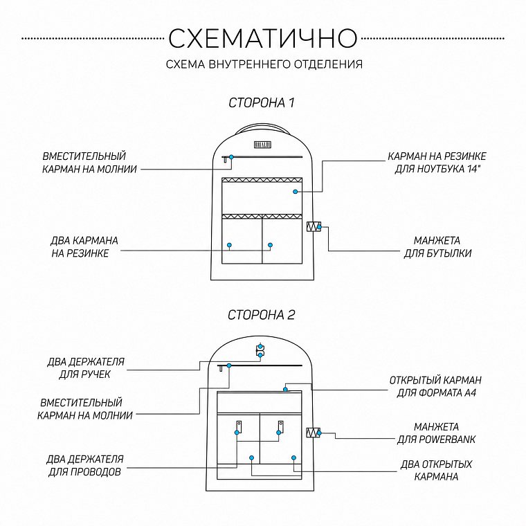 BRIALDI Winston — техническая схема внутреннего устройства