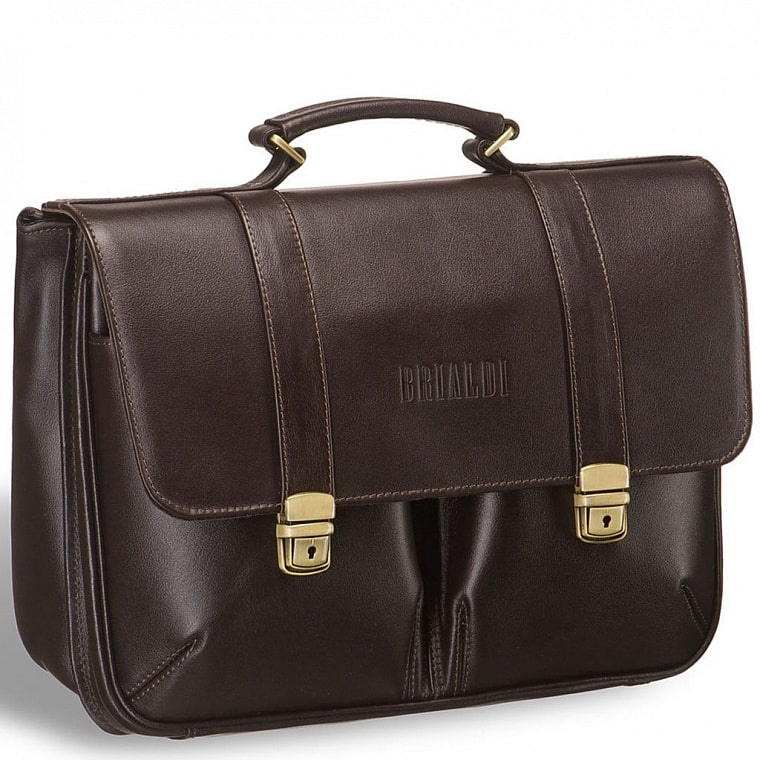Классический портфель BRIALDI Vasto (Васто) brown